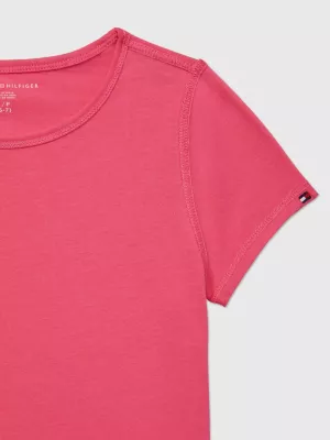 Camiseta de malha essencial adaptável