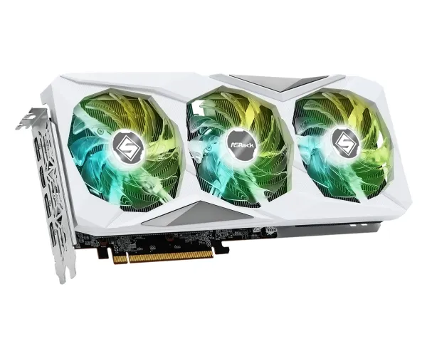 ASRock Radeon RX 7600 Steel Legend 8GB OC - Graphics Cort - Radeon RX 7600 - 8 GB GDDR6 - PCIe 4.0 - HDMI, 3 x DisplayPort