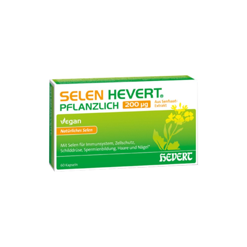 Selen Hevert Pflanzlich 200 µg