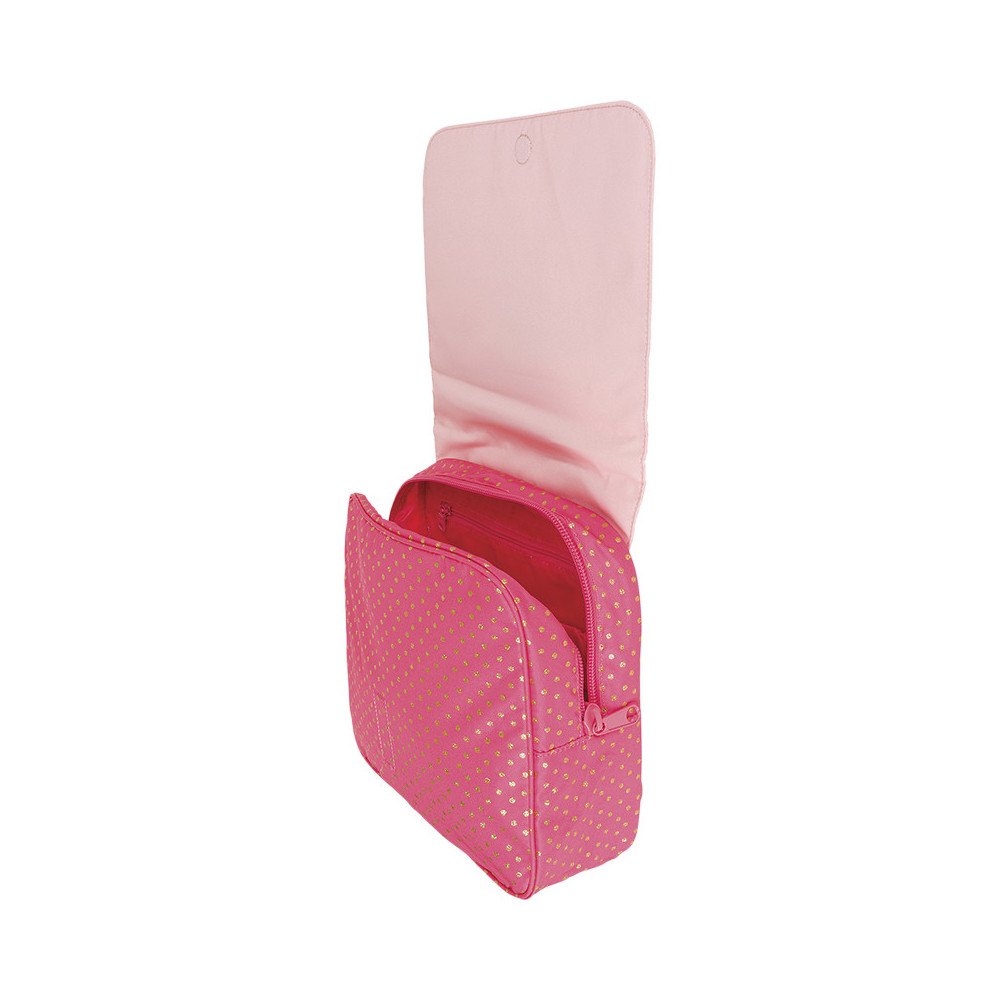 Cartable souple Fleur L'école des Tann's