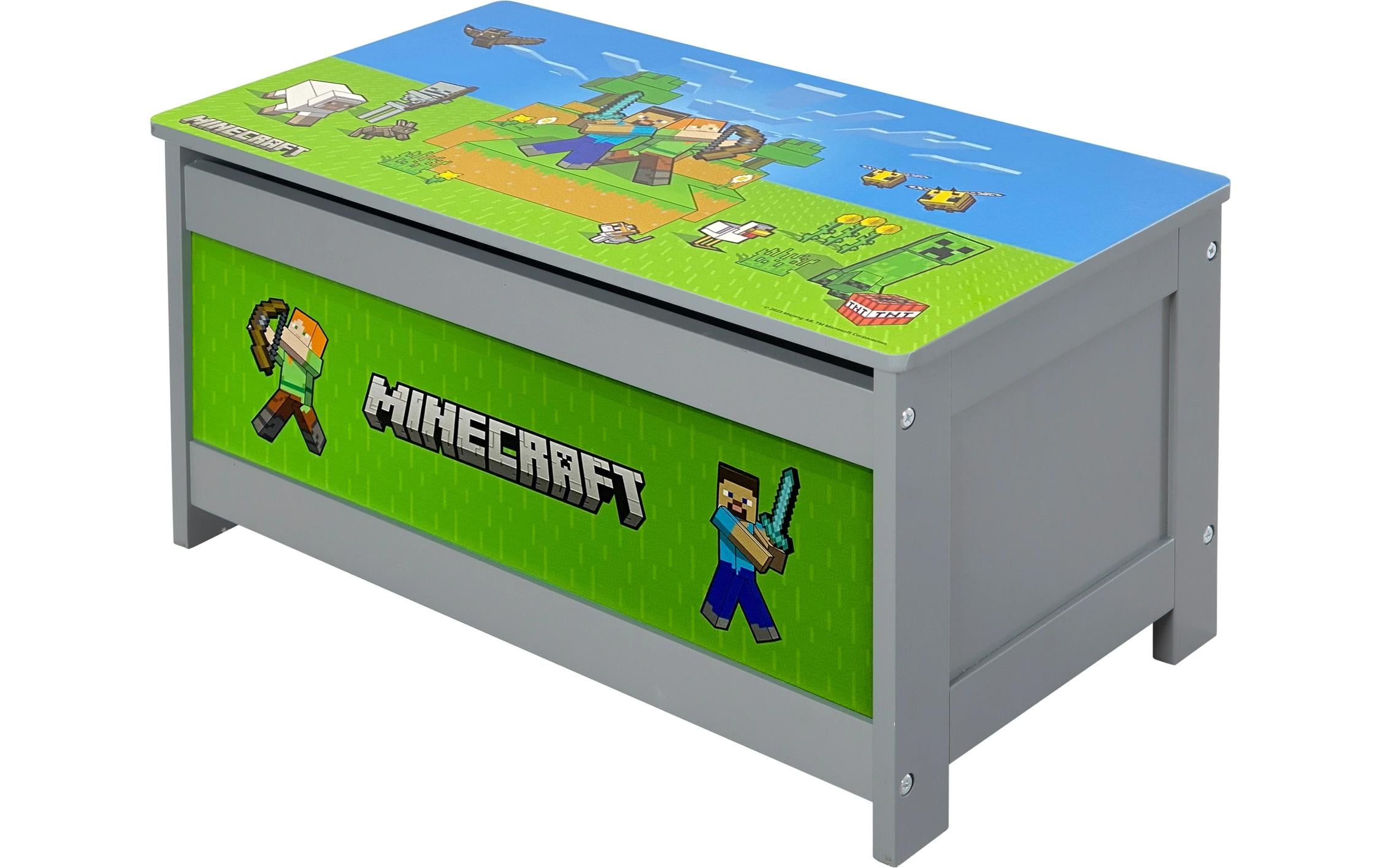 Minecraft Truhe/SitzbankVielseitige Truhe im coolen Pixel-Design