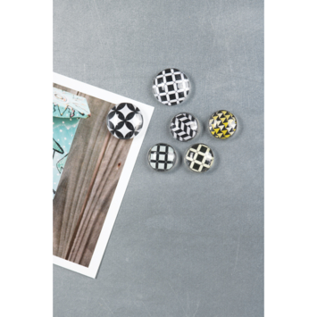 Magneet Glas Ferriet 22x9mm 6 stuks