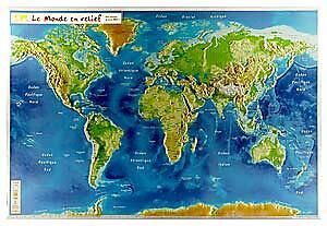 GEORELIEF - GEORELIEF MONDE 42X62
