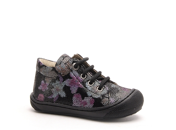 Naturino boots bottine bebe cocoon suede arabis noir