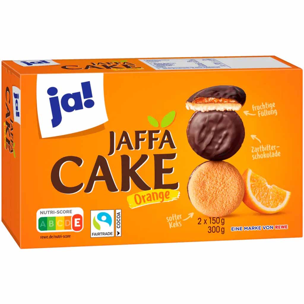 ja! Jaffa Cake Orange 300g MHD:1.5.25