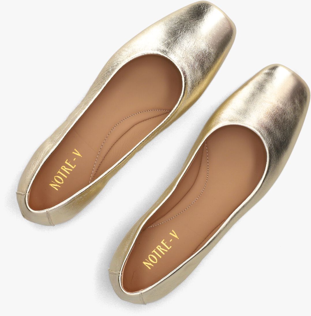 gouden notre-v ballerina's 08-311