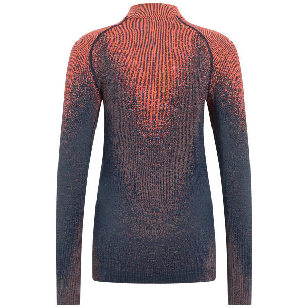 T-shirt thermique ODLO BLACKCOMB ECO BL TOP TURTLE NECK L/S HALF ZIP W INDIA INK