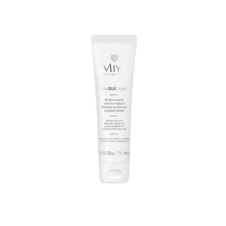 Miya mySILKmask Cocoon Gesichtsmaske zur Stärkung der Schutzbarriere mit Präbiotika 60 ml