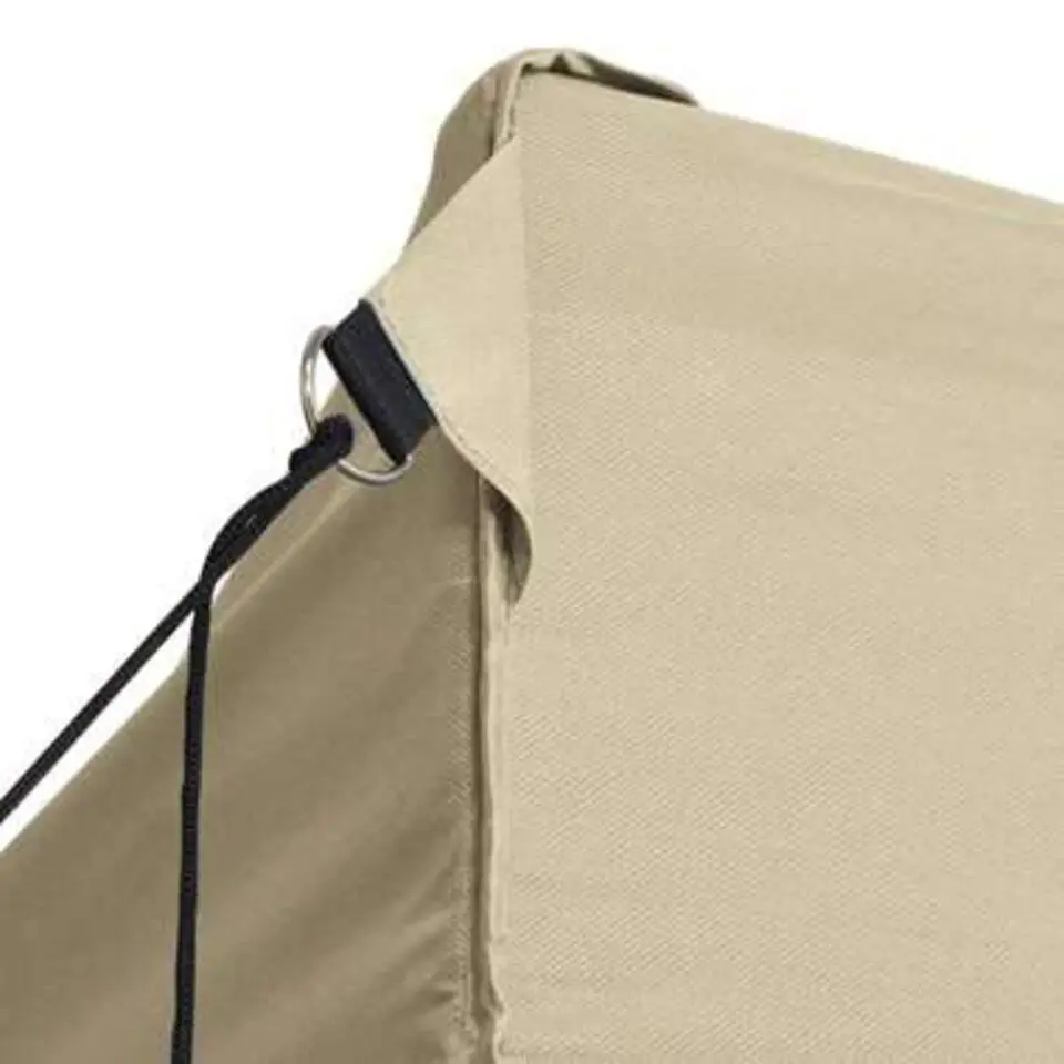 vidaXL - Partytent - Crème - Stof