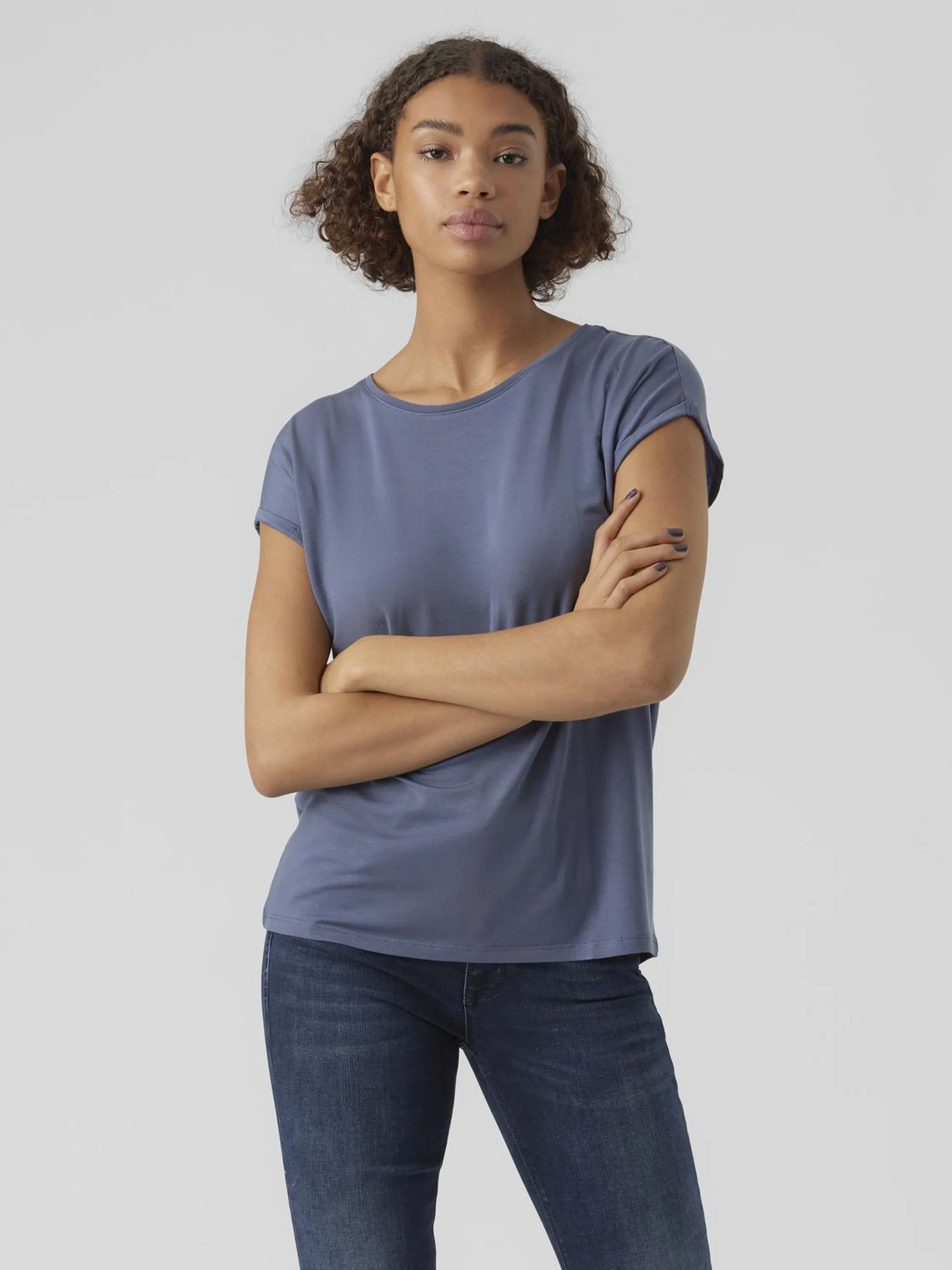 Vero Moda VMAVA PLAIN SS TOP GA Shirt