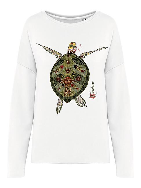 KANUMERA - SWEAT LOOSE ORIGINE LA TORTUE FEMME