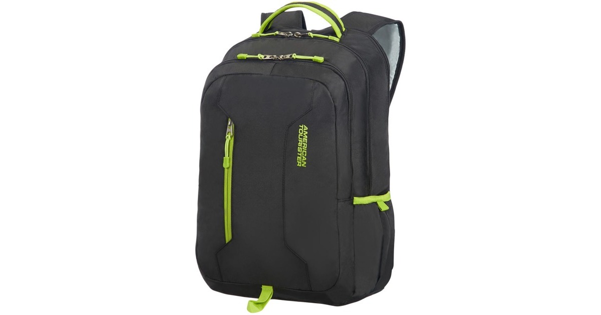 SamsoniteAmerican Tourister Urban Groove 4 rugzak 15.6 inch  (Zwart/lichtgroen)