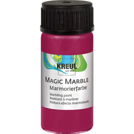 KREUL Magic Marble Marmorierfarbe Rubinrot 20 ml