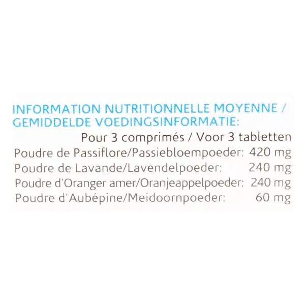 Naturland Complexe Relaxation Bio 90 comprimés