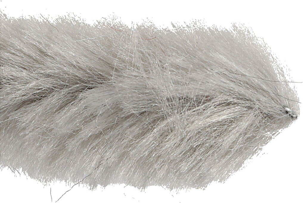 Chenille - L 30 CM - Tykkelse 15 MM - Grå - 15 Stk