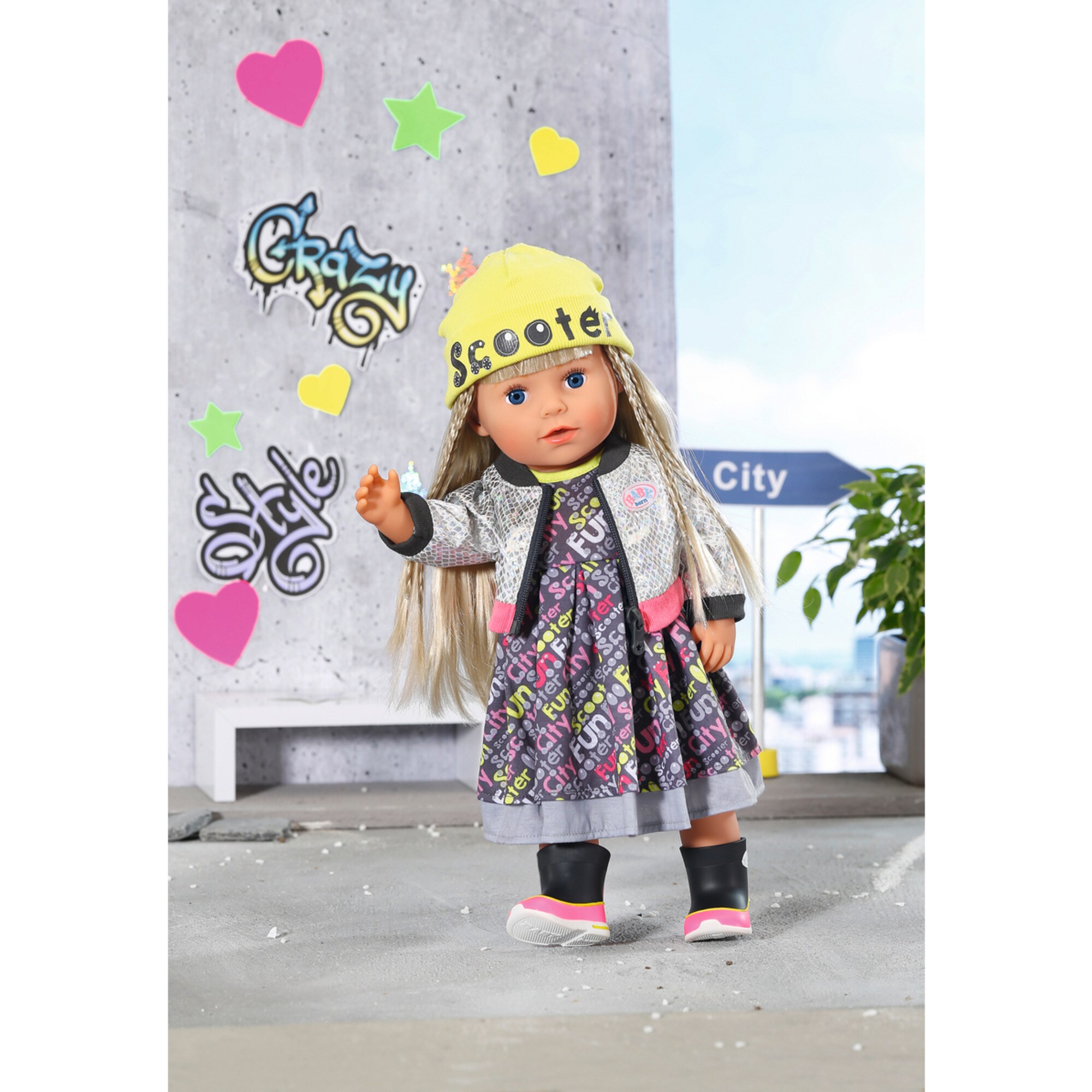ZAPF Creation Puppenzubehör BABY born® City Deluxe Style 43 cm