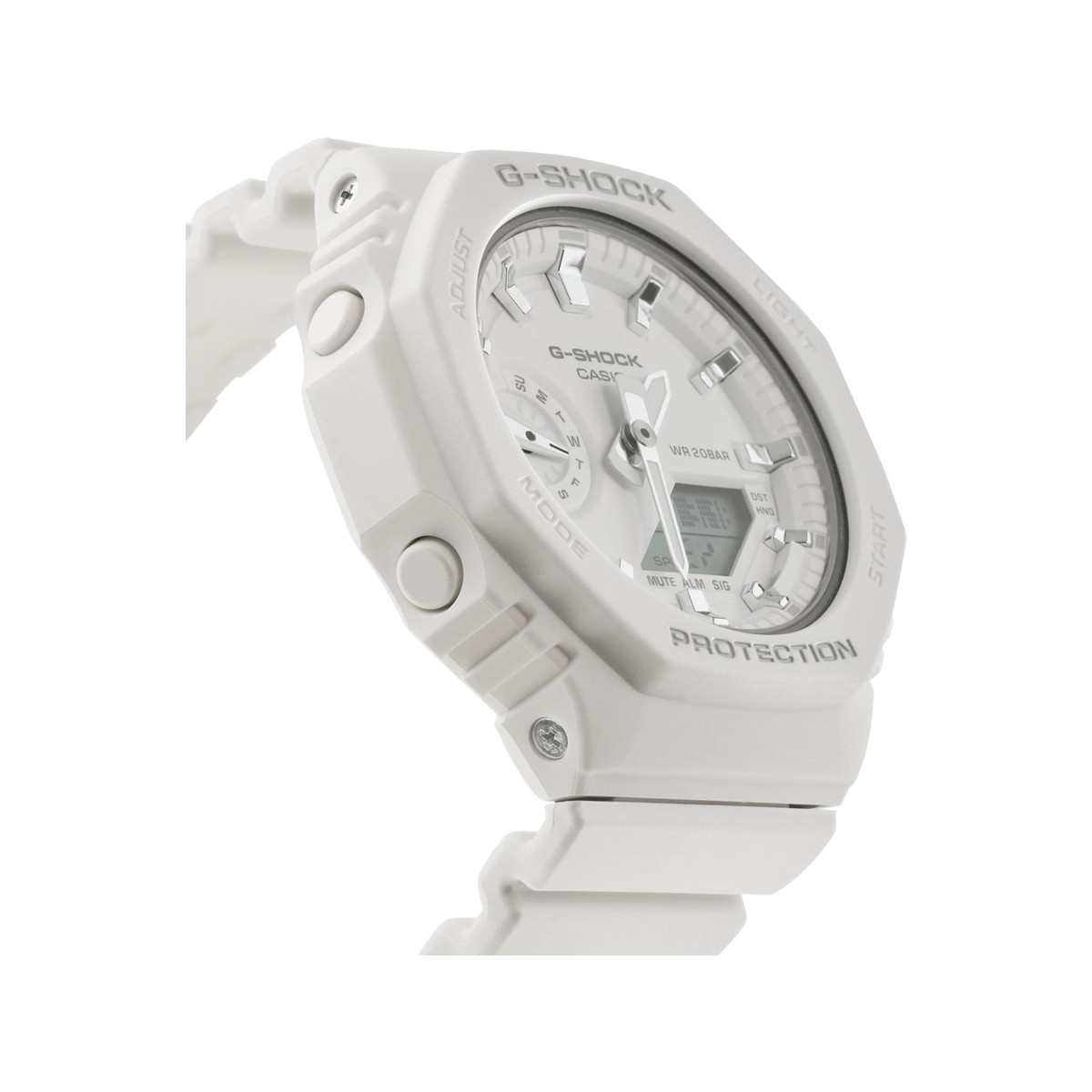 Montre G-SHOCK femme bracelet résine blanche