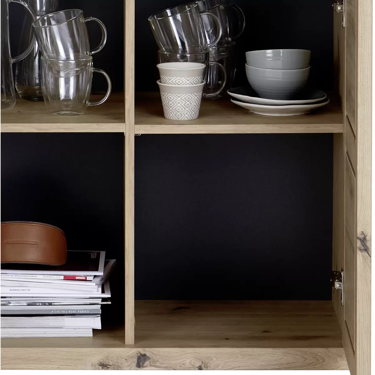 Highboard Harvey Artisan Eiche,anthrazit