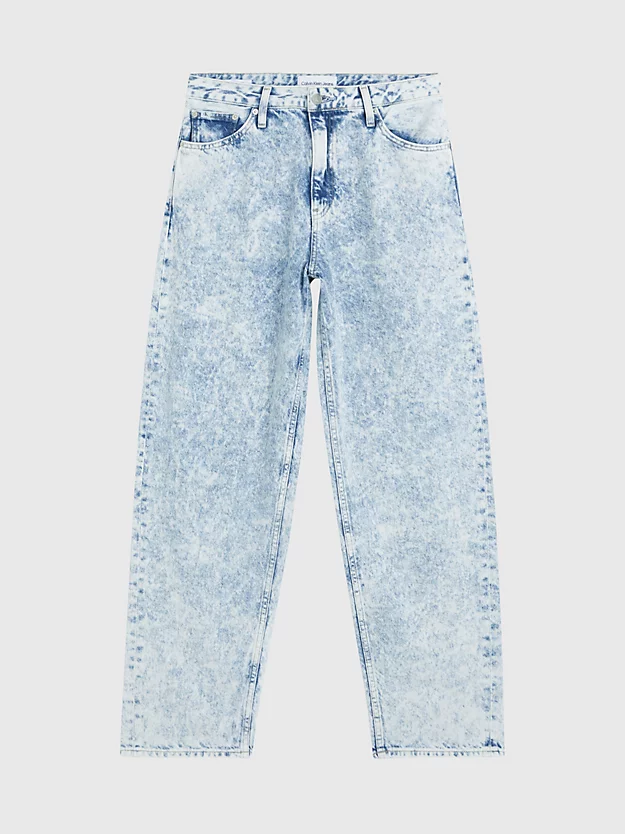 Calça jeans reta dos anos 90