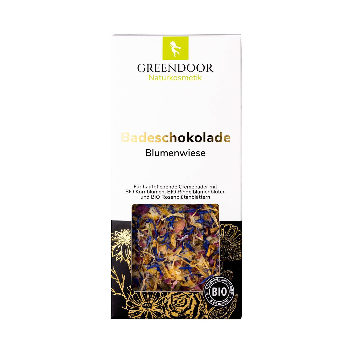 GREENDOOR Badeschokolade Blumenwiese