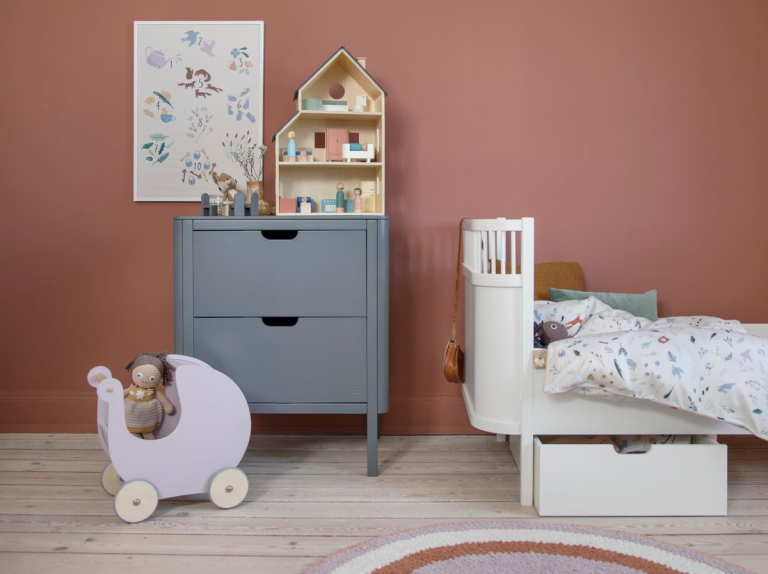Sebra Commode kast met laden Classic White