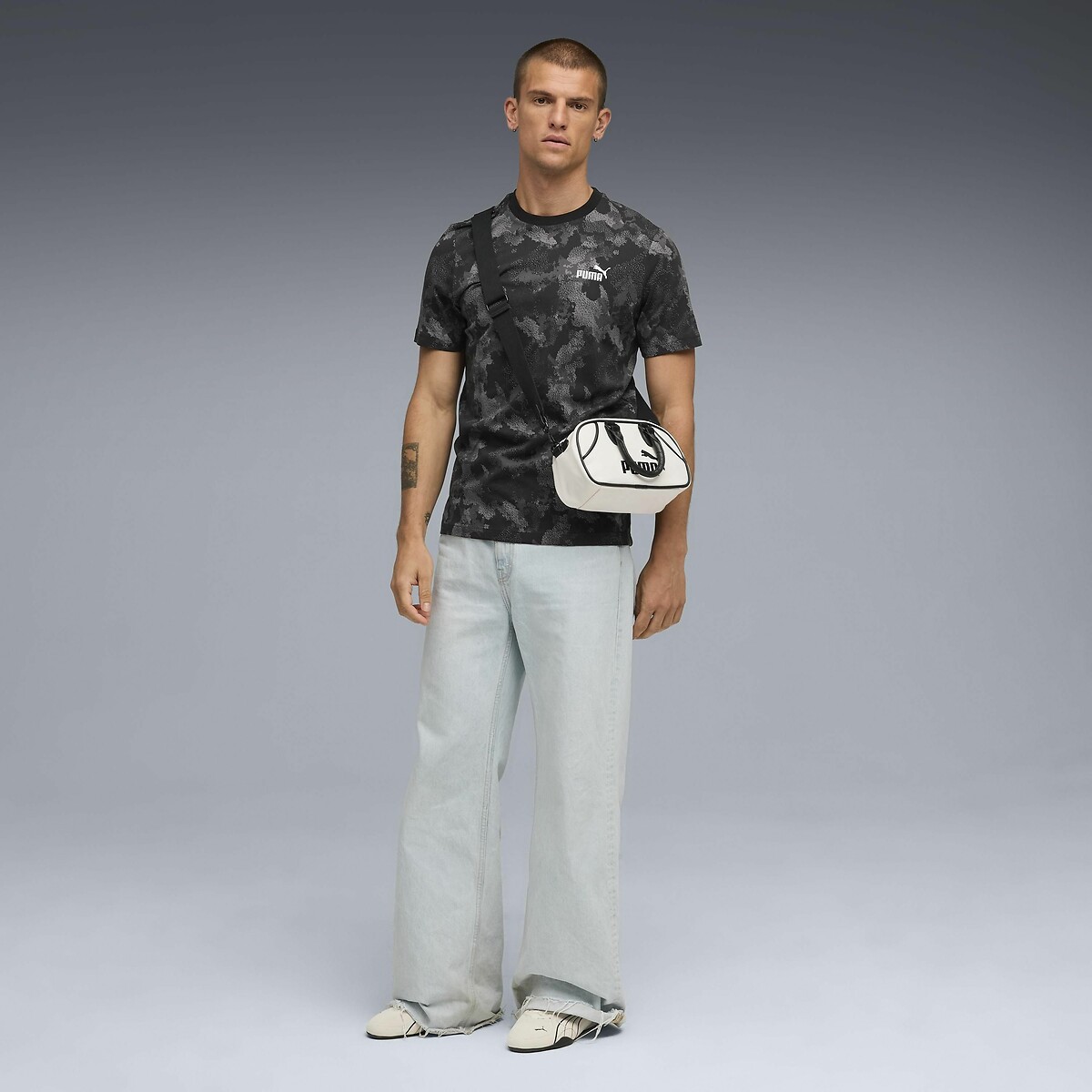 PUMA<br>Camiseta de manga curta camuflada