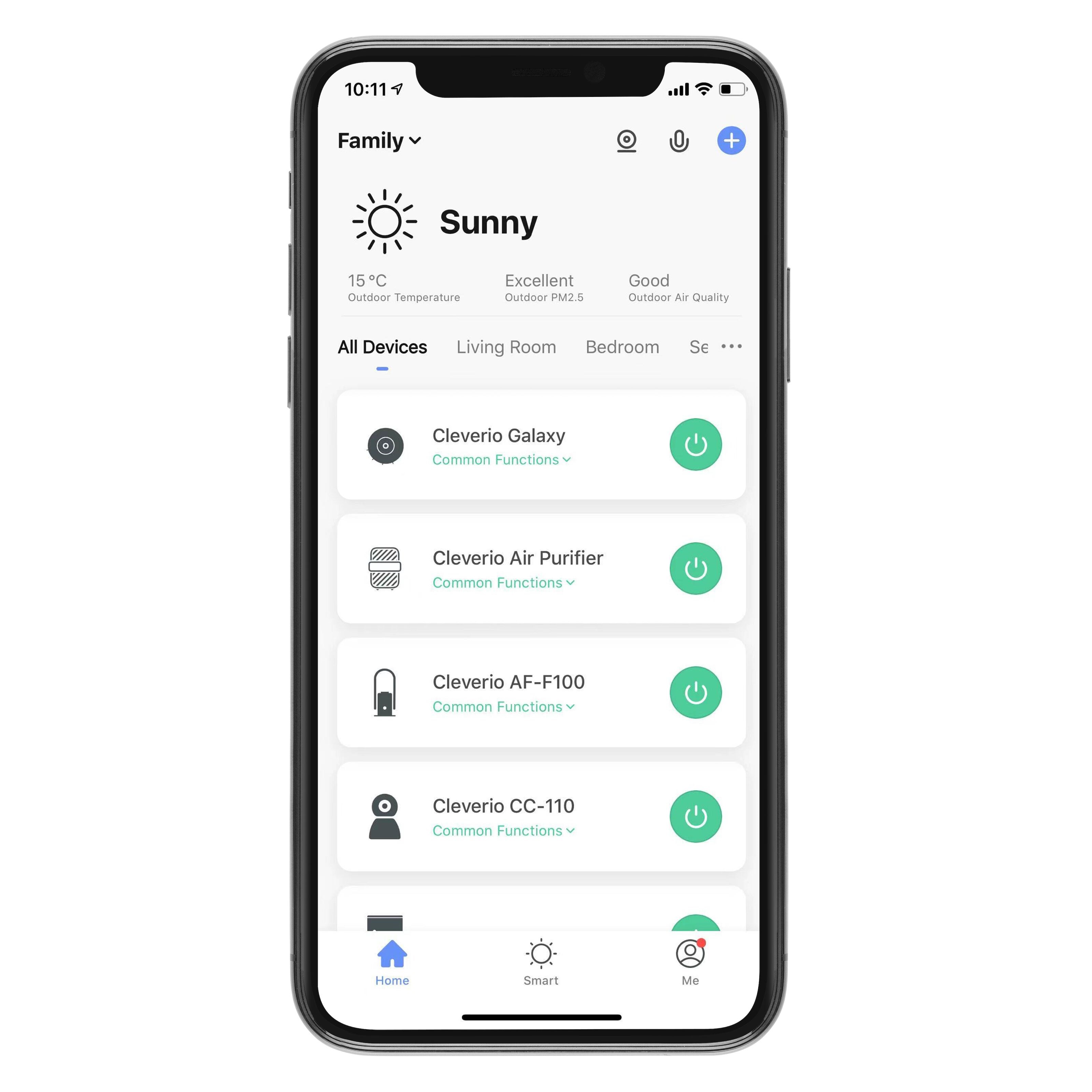 Cleverio Smart Galaxy Nattlys
