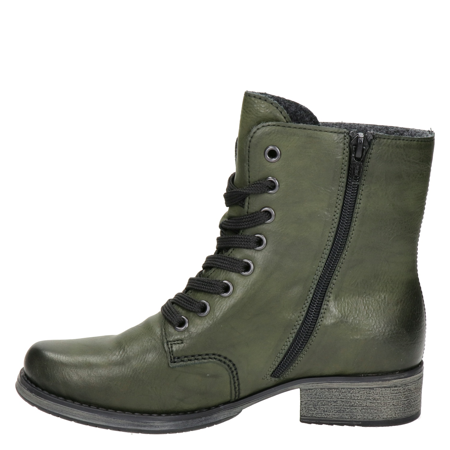 dames veterboot Rieker Groen