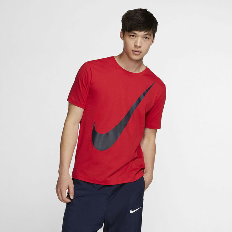 Nike Sportswear Swoosh T Shirt Rød