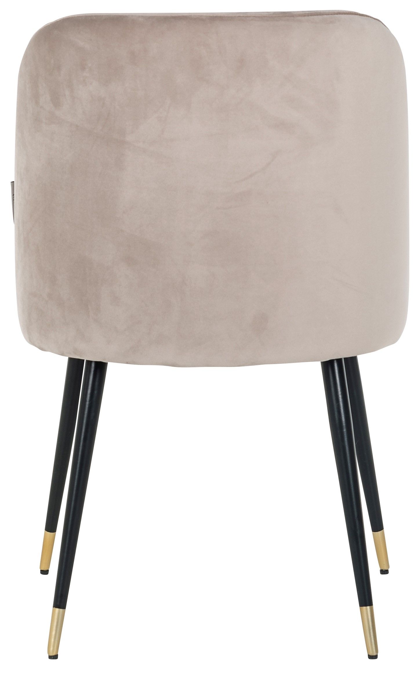 Eetkamerstoel 210854 Khaki Velvet Alicia B51 x D60 x H82 cm