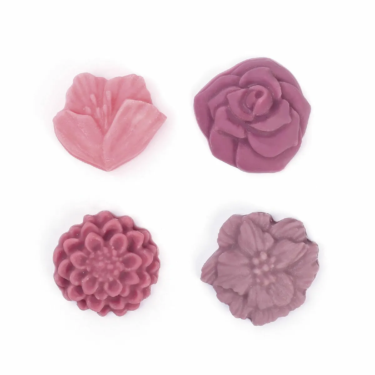 Graines Créatives Moule Fondants Bougie Fleurs