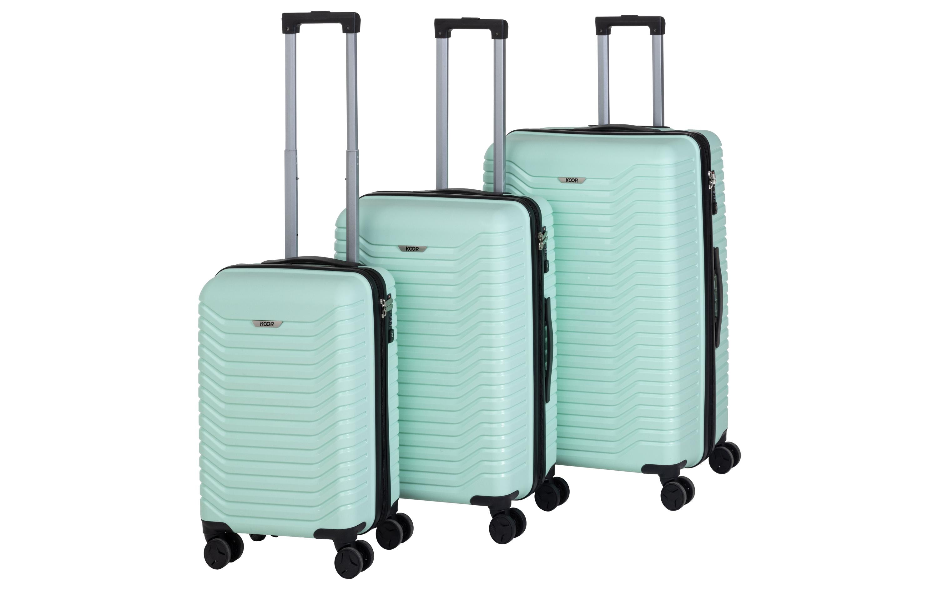 Reisekofferset Manila 3-teilig, Mint<br>Drei Trolleys unterschiedlicher Grösse