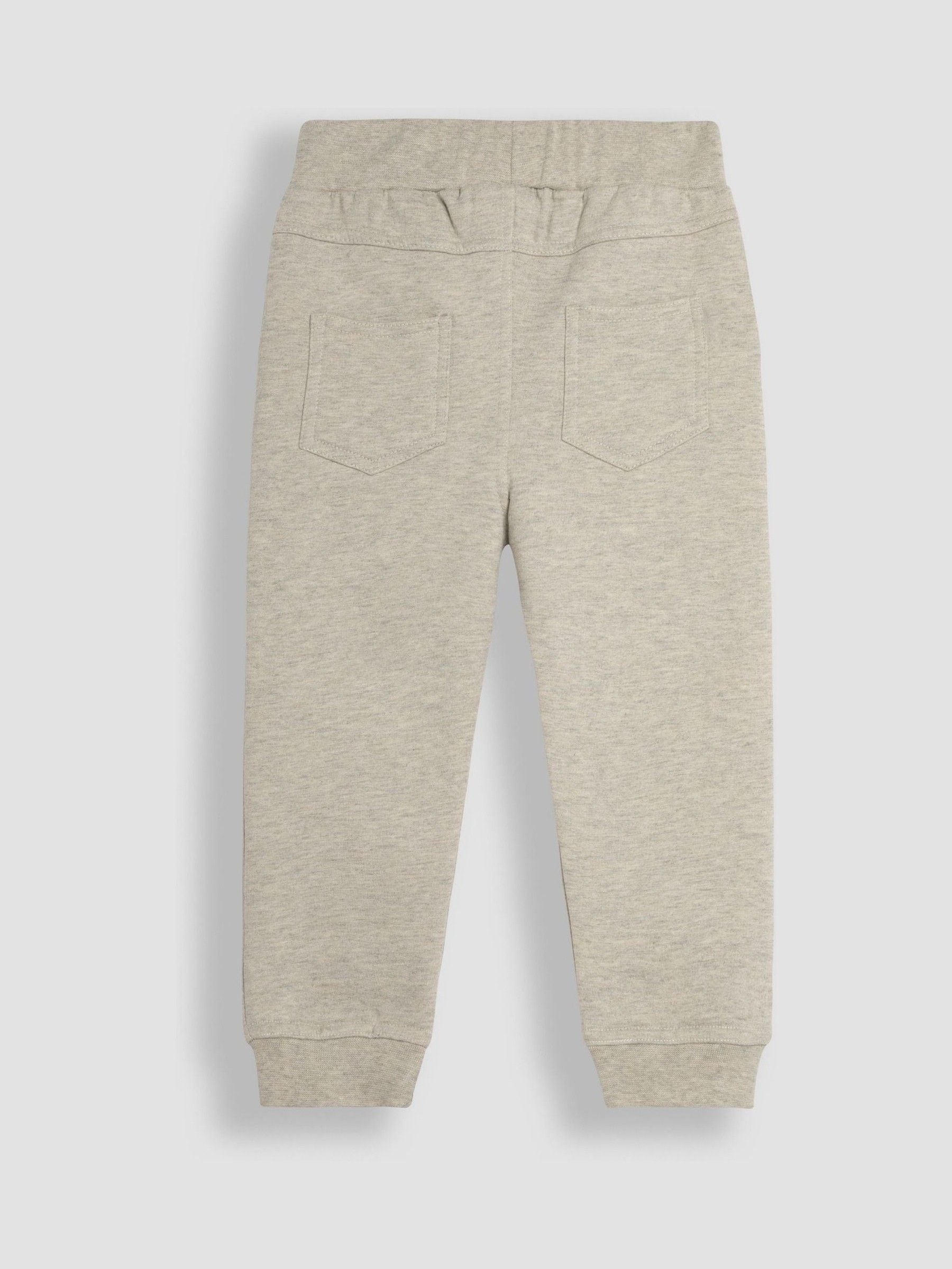 Bruin en naturel - JoJo Maman Bébé - 2 joggingbroeken