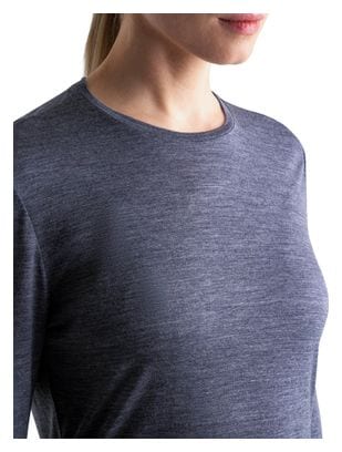 T-Shirt Manches Longues Femme Icebreaker Merino 125 Cool-Lite Sphere III Bleu