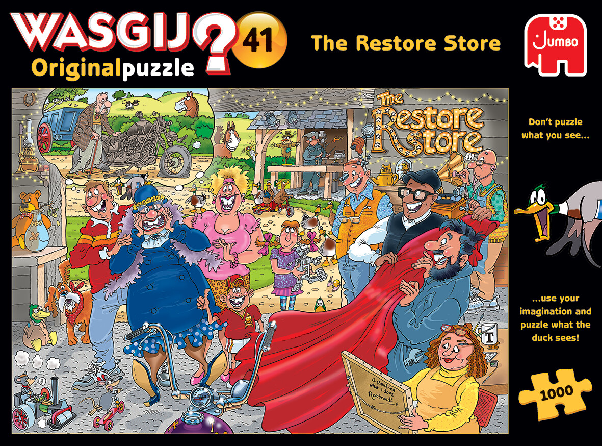 Wasgij - Original 41 Puslespil - 1000 Brikker - The Restore Store