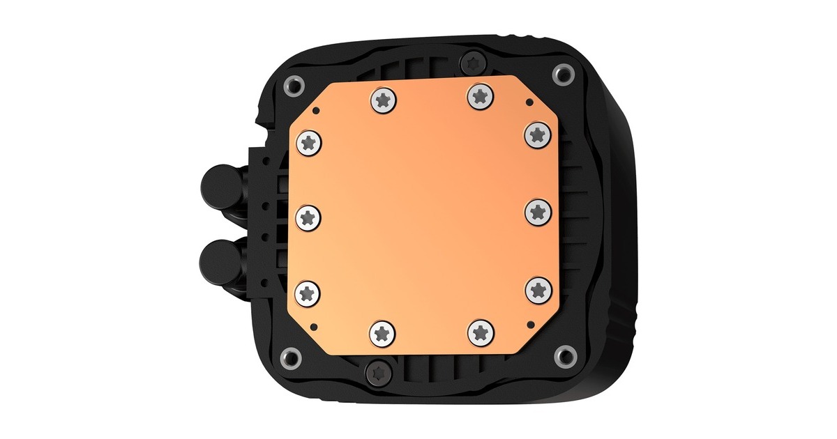 DeepCoolLS720S Zero Dark waterkoeling  (Zwart, 4-pins PWM fan-connector)