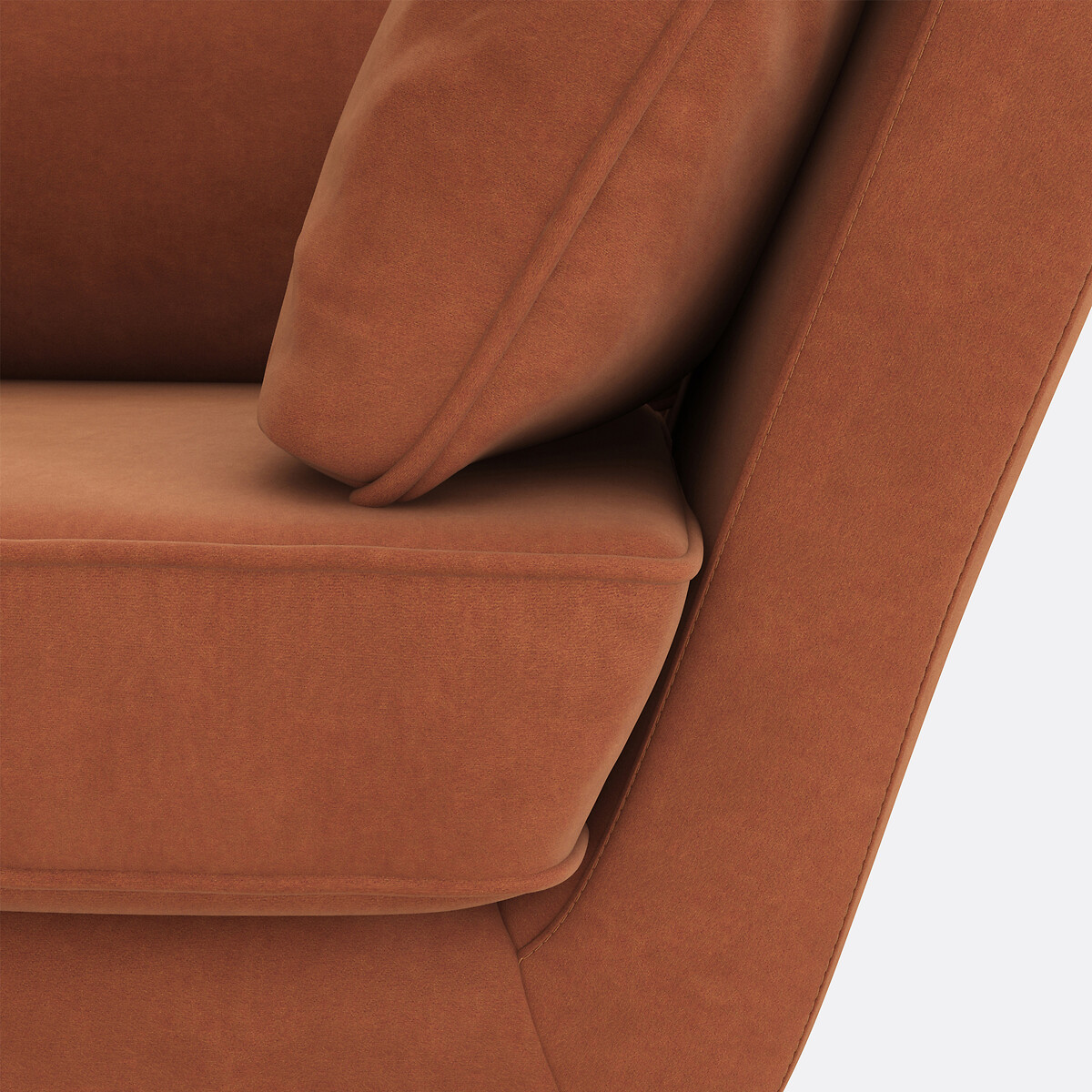 LA REDOUTE INTERIEURS<br>Poltrona Topim Fluweel