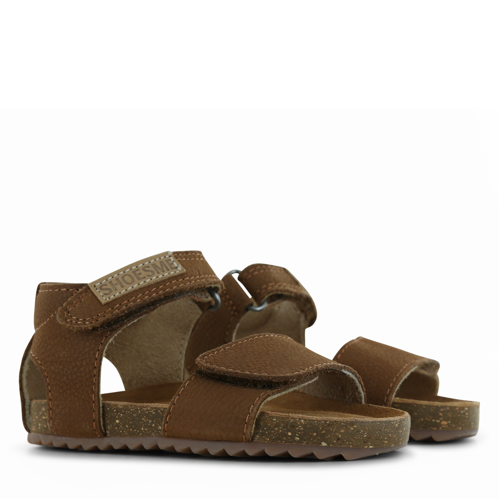 Shoesme cognac sandaal met brede band Leer | Uni schoenen