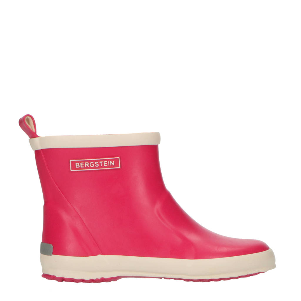 Bergstein lage regenlaarzen roze/wit