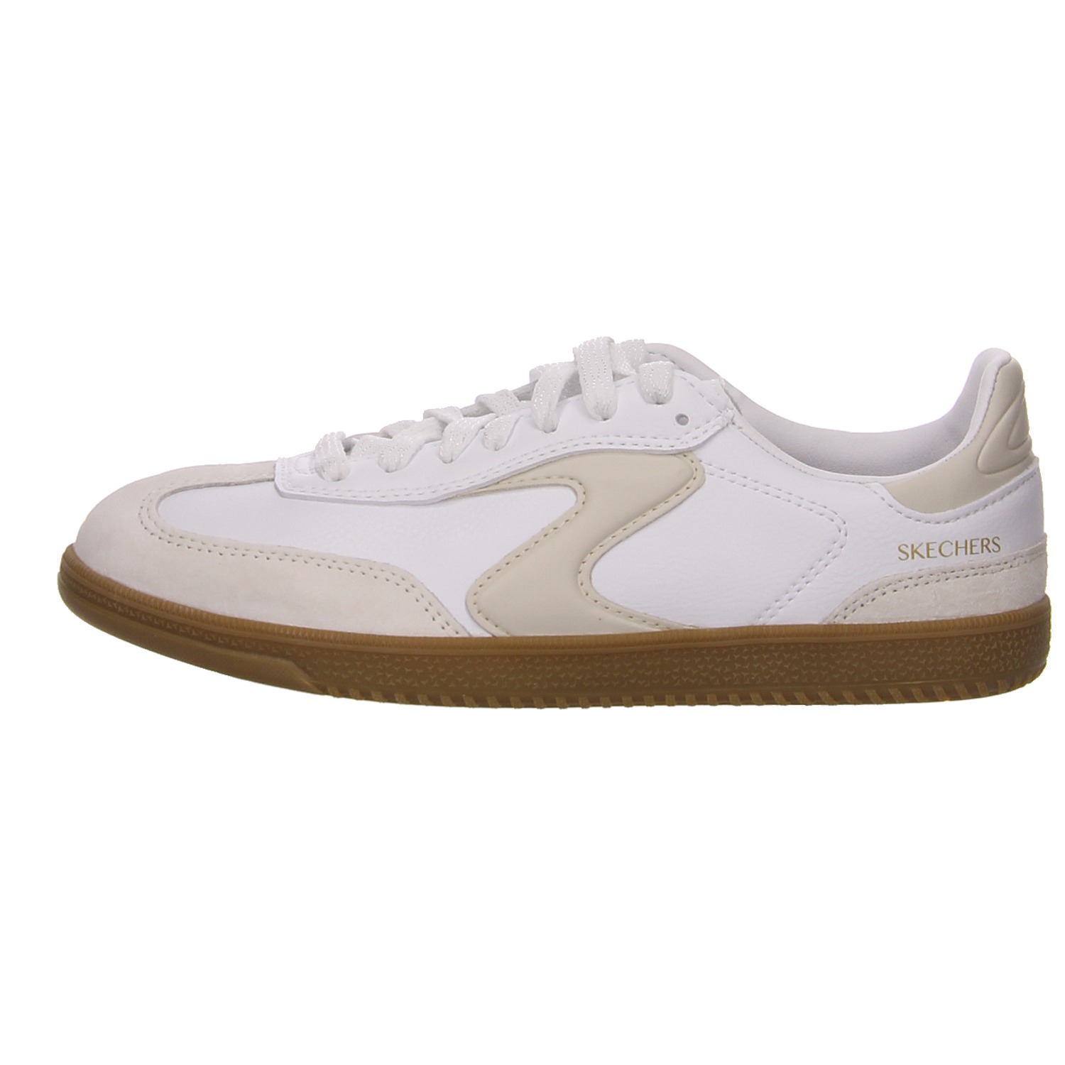 Skechers Schnürhalbschuh weiß weiss/weiss kombi