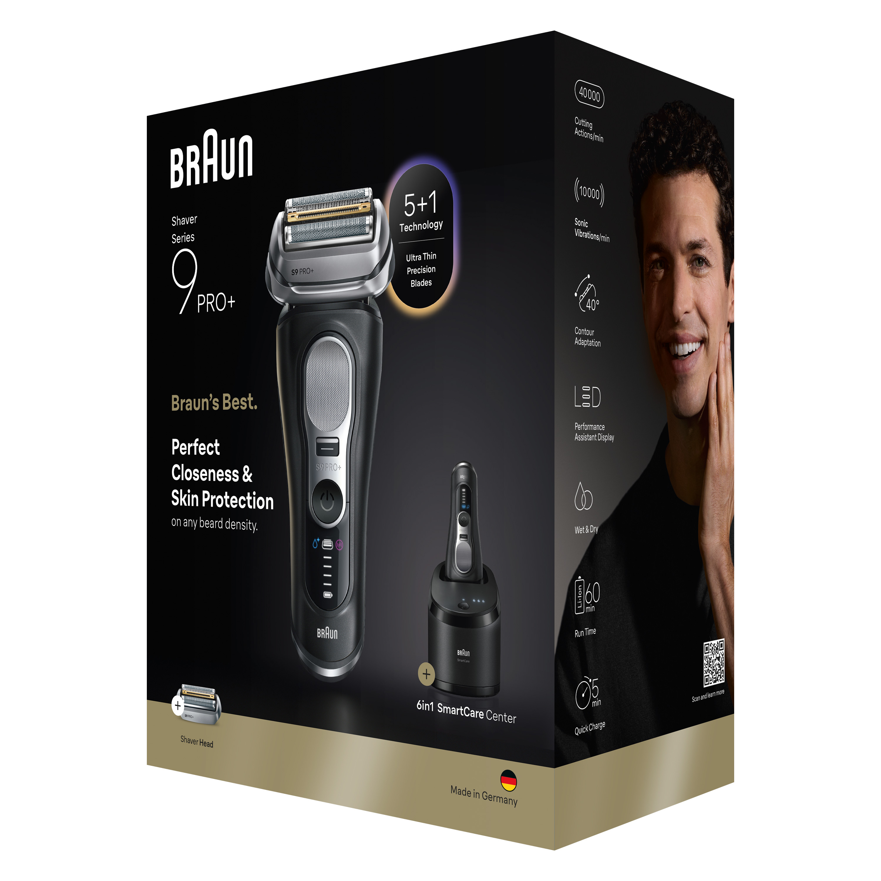 Braun Elektrisch Scheerapparaat Series 9 Pro+ 9660cc