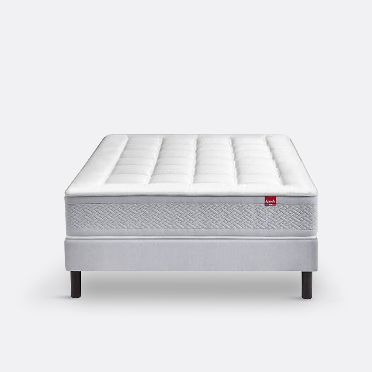 EPEDA<br>Conjunto de colchão de penas Masjetueux 800 + base de cama