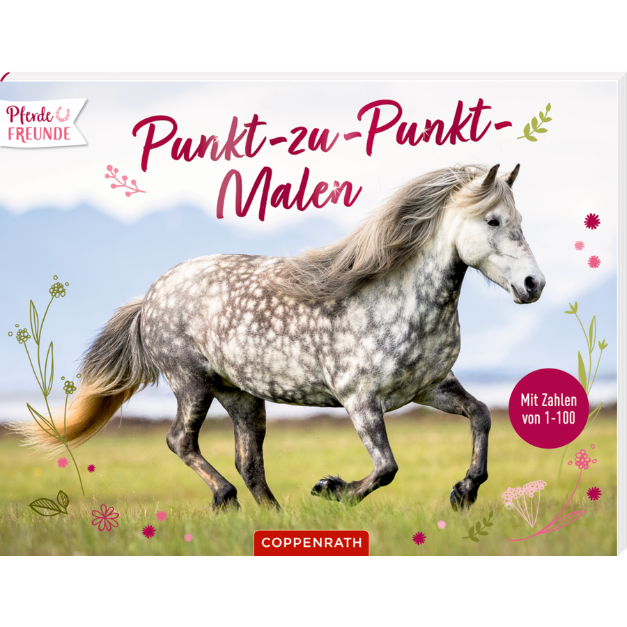 COPPENRATH Pferdefreunde: Punkt-zu-Punkt-Malen (von 1 bis 100)