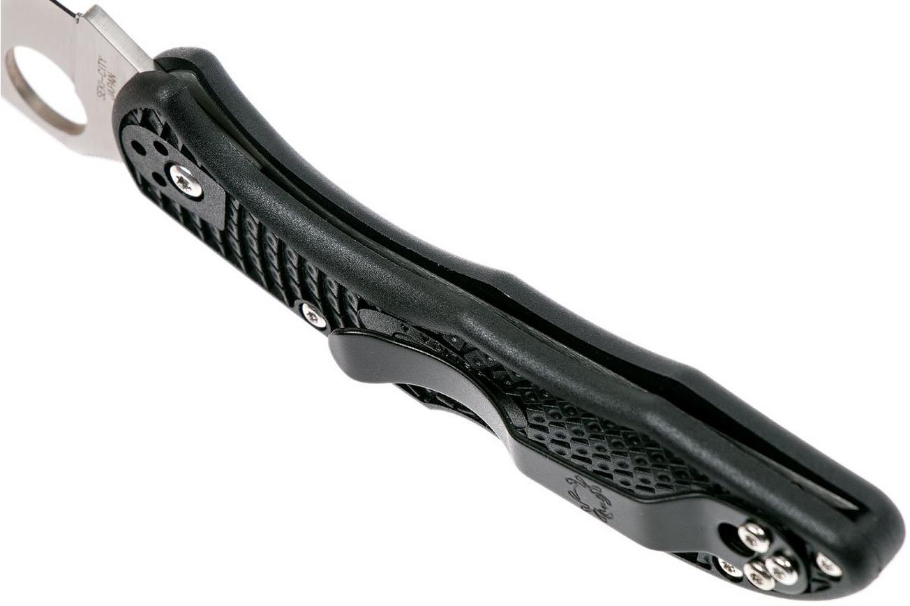 Spyderco Delica 4 Flat Wharncliffe C11FPWCBK zakmes