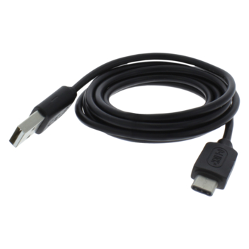 Q-link datakabel 2.0 USB-A MA type-C 1.5 meter zwart