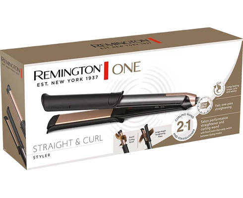 Remington ONE Straight   Curl Styler S6077