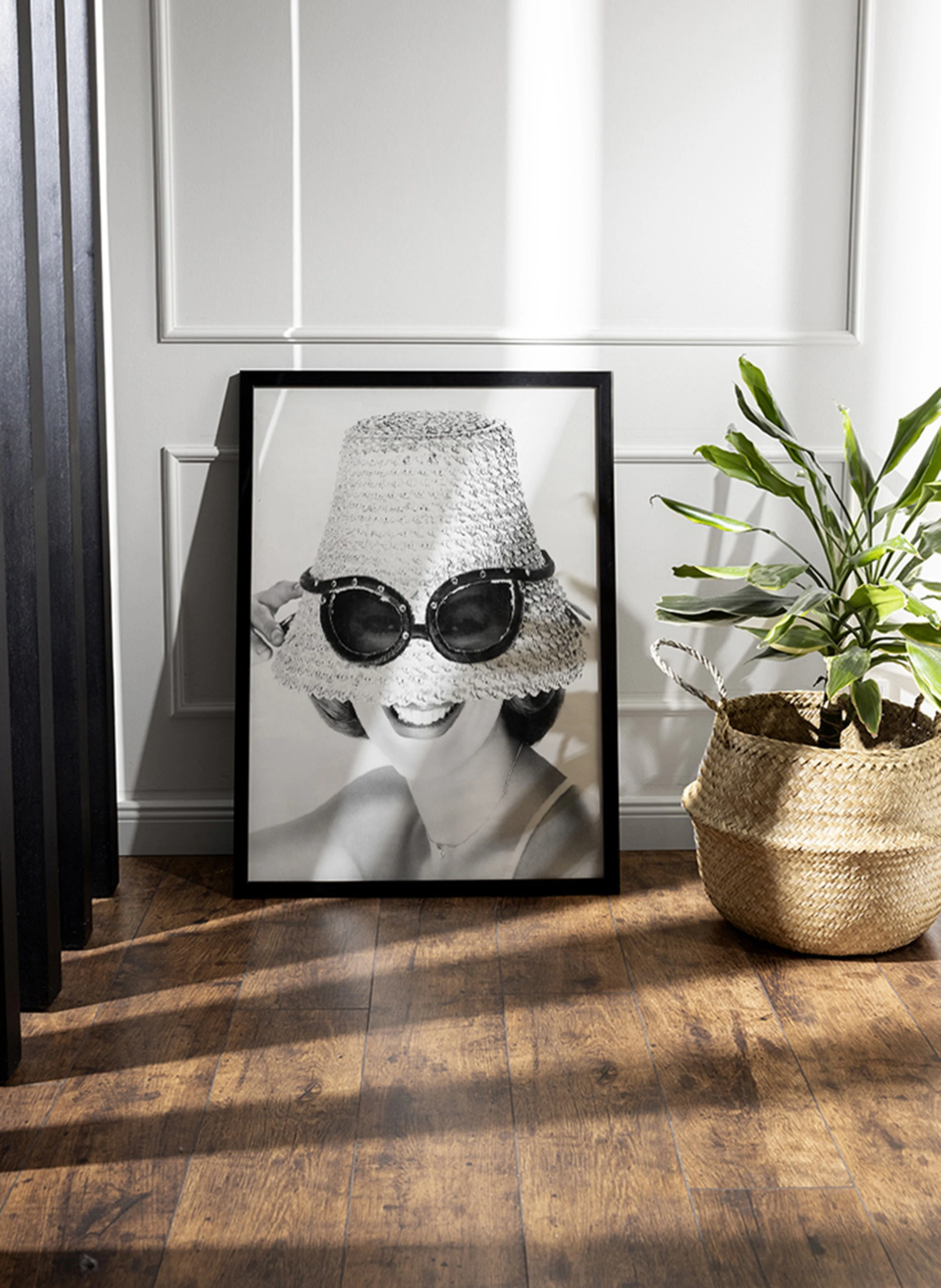 Liv Corday Wandbild ICH BIN WITZIG mit Rahmen