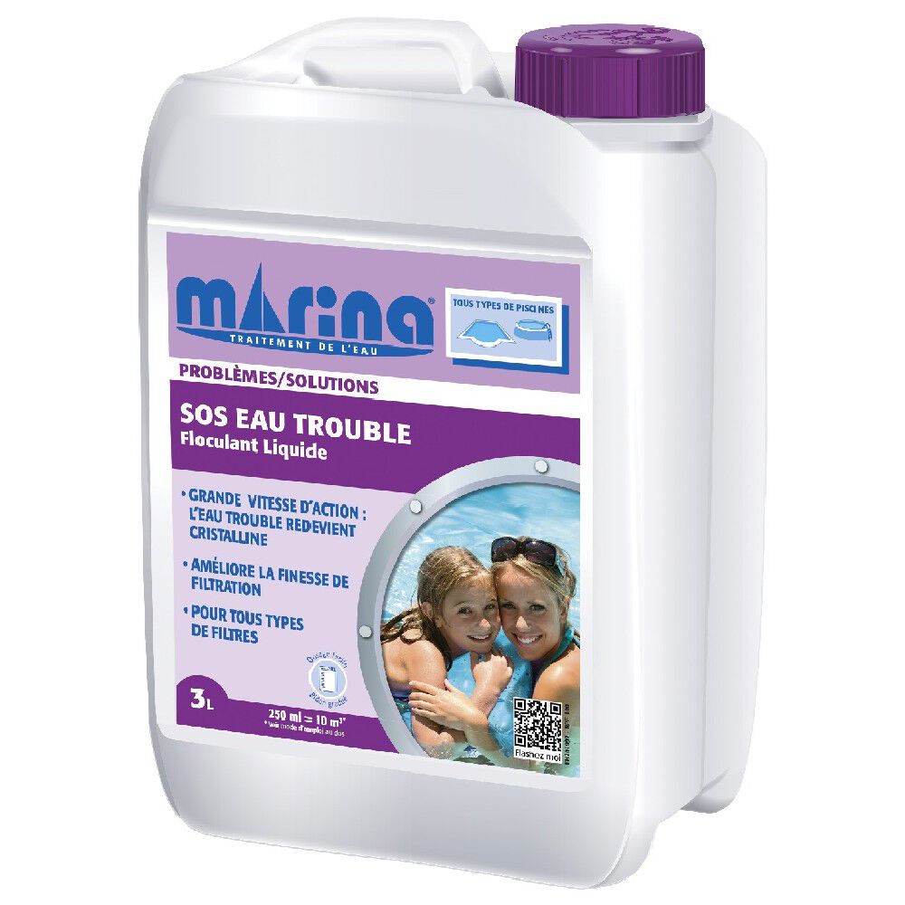 SOS eau trouble 3L Marina
