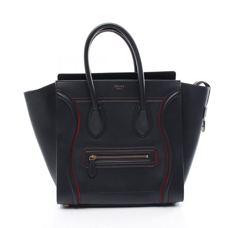 Celine Vintage Celine Luggage Navy