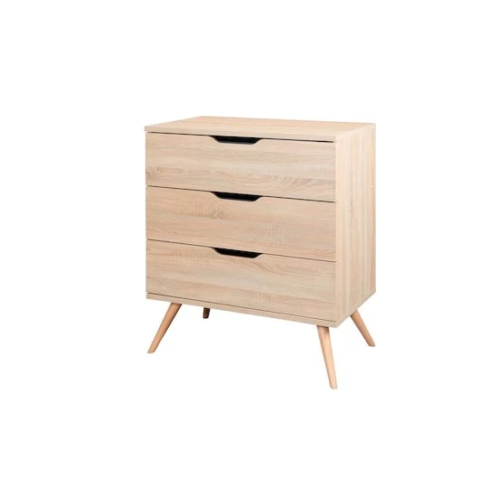 Sixties Commode 3 tiroirs   Bois        de               Sauthon Baby's Sweet Home